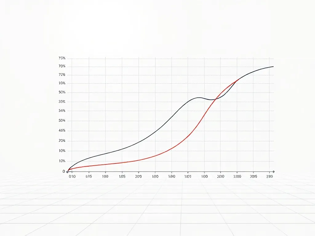 Technical data chart showing optimization curves, white back